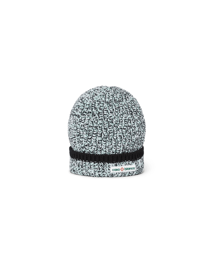 Marled mohair beanie