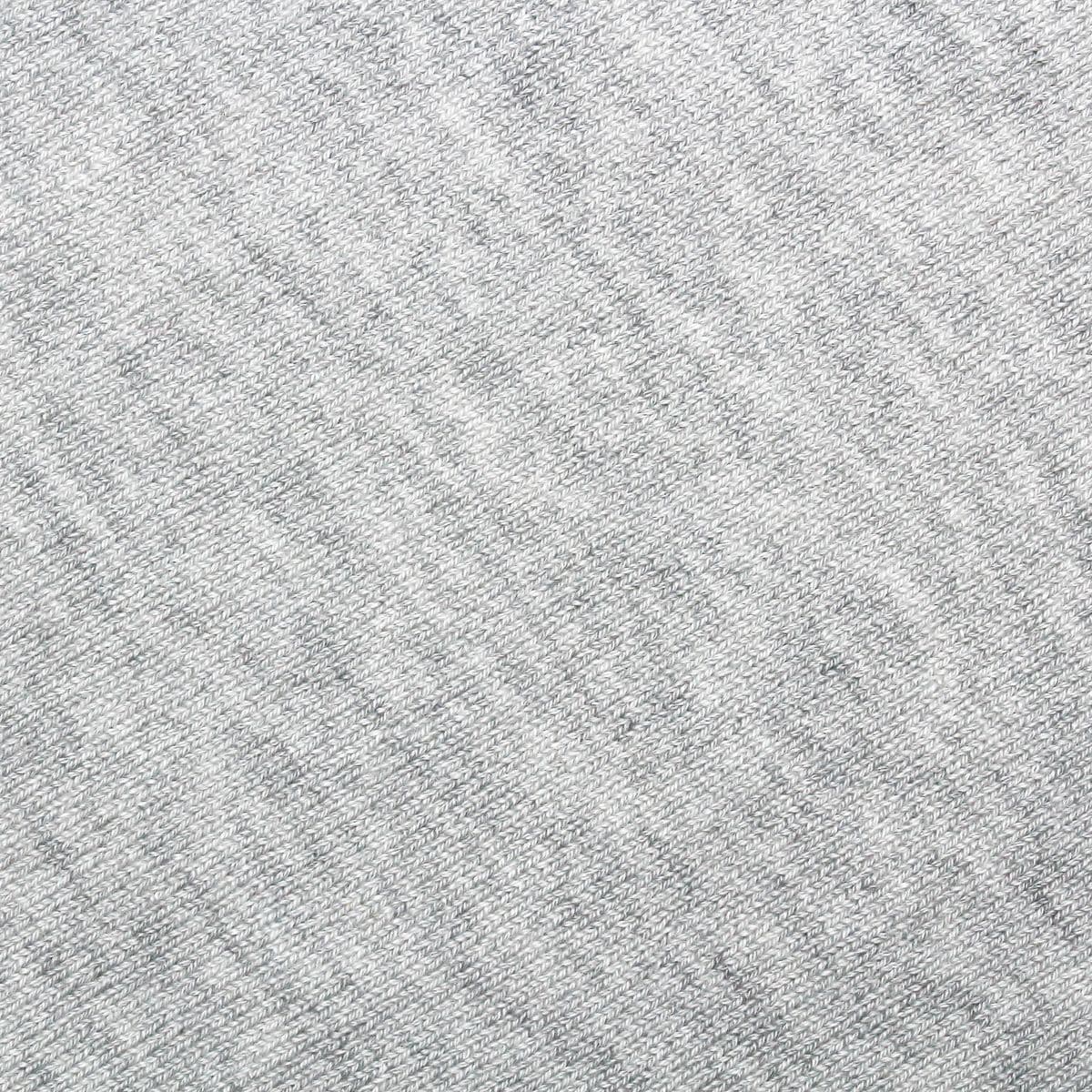 Soft light-grey marled jersey fabric