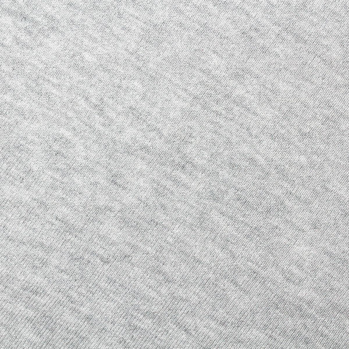 Heathered grey jersey fabric texture