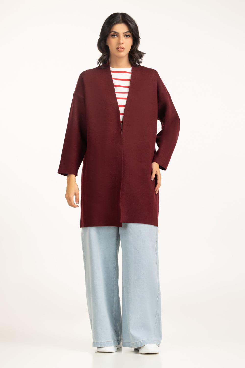 Bordeaux knitted sweater