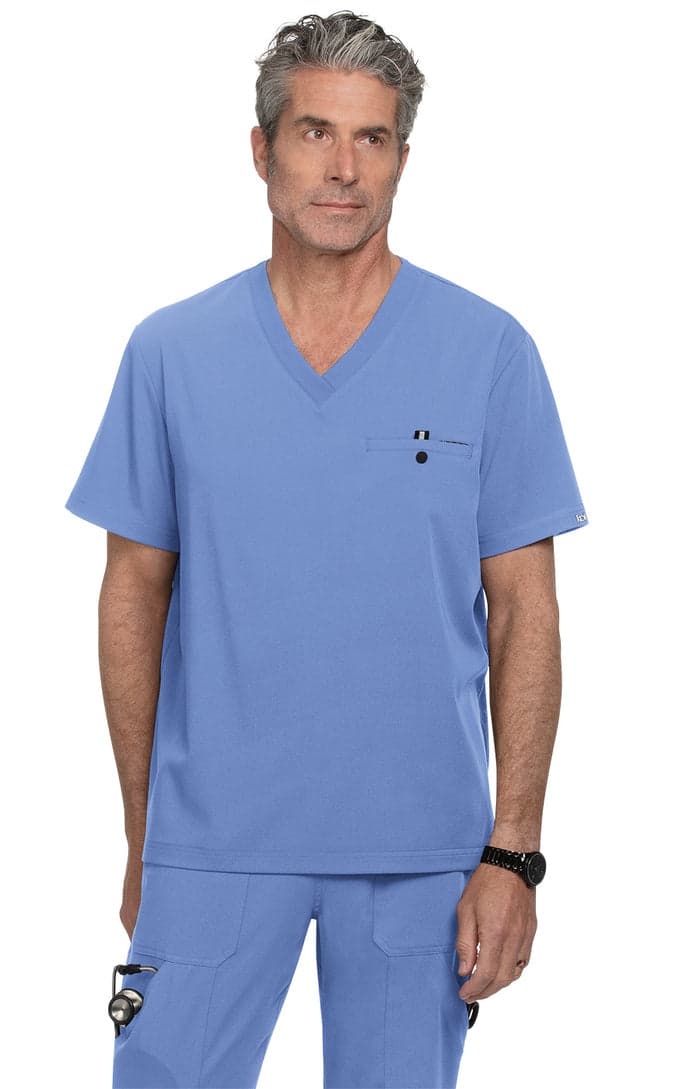 Ceil blue scrub top