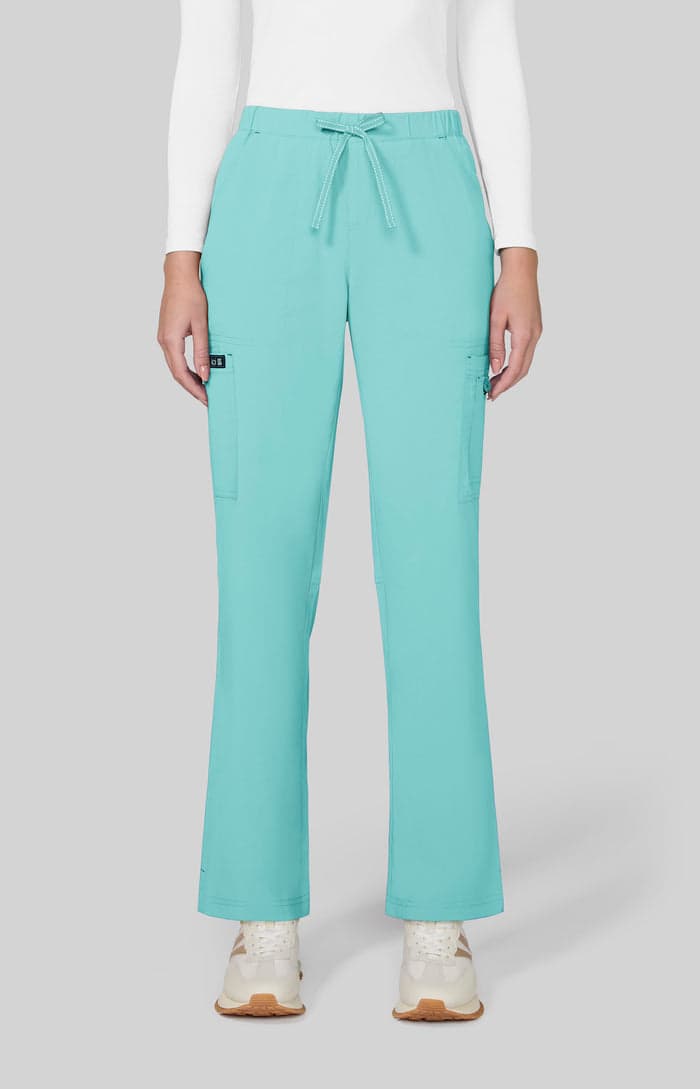 Fresh mint scrub trousers
