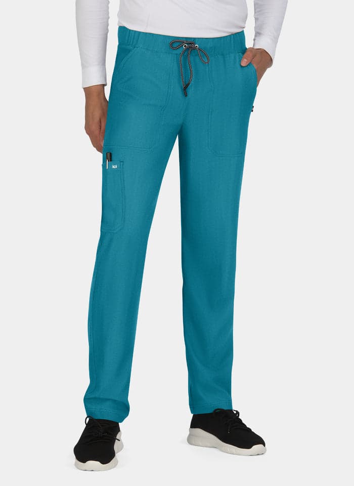Teal scrub trousers