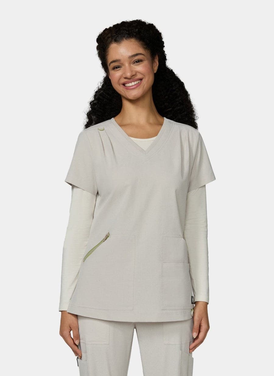 Bone scrub top