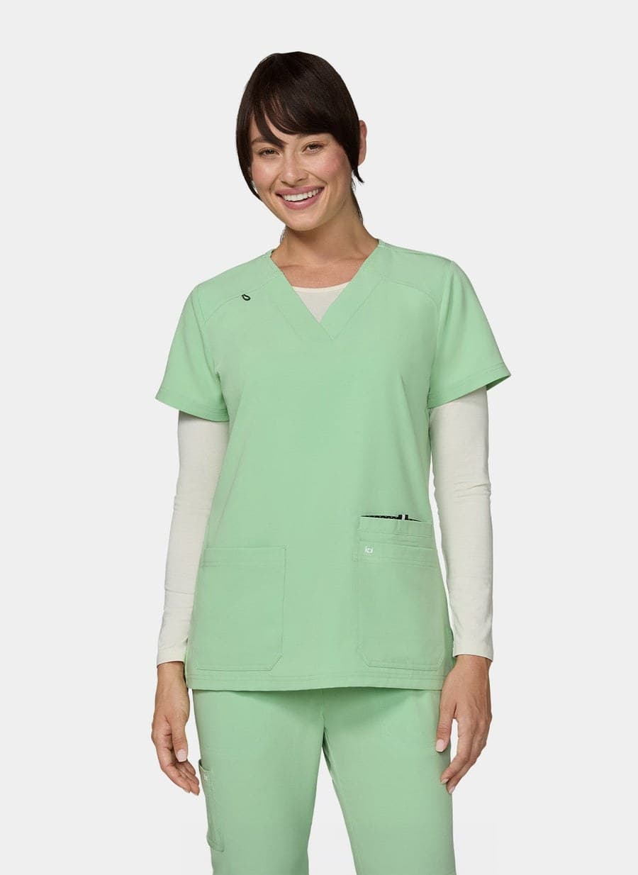 Pistachio scrub top