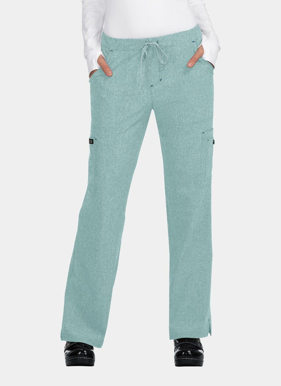 Heather sage scrub trousers