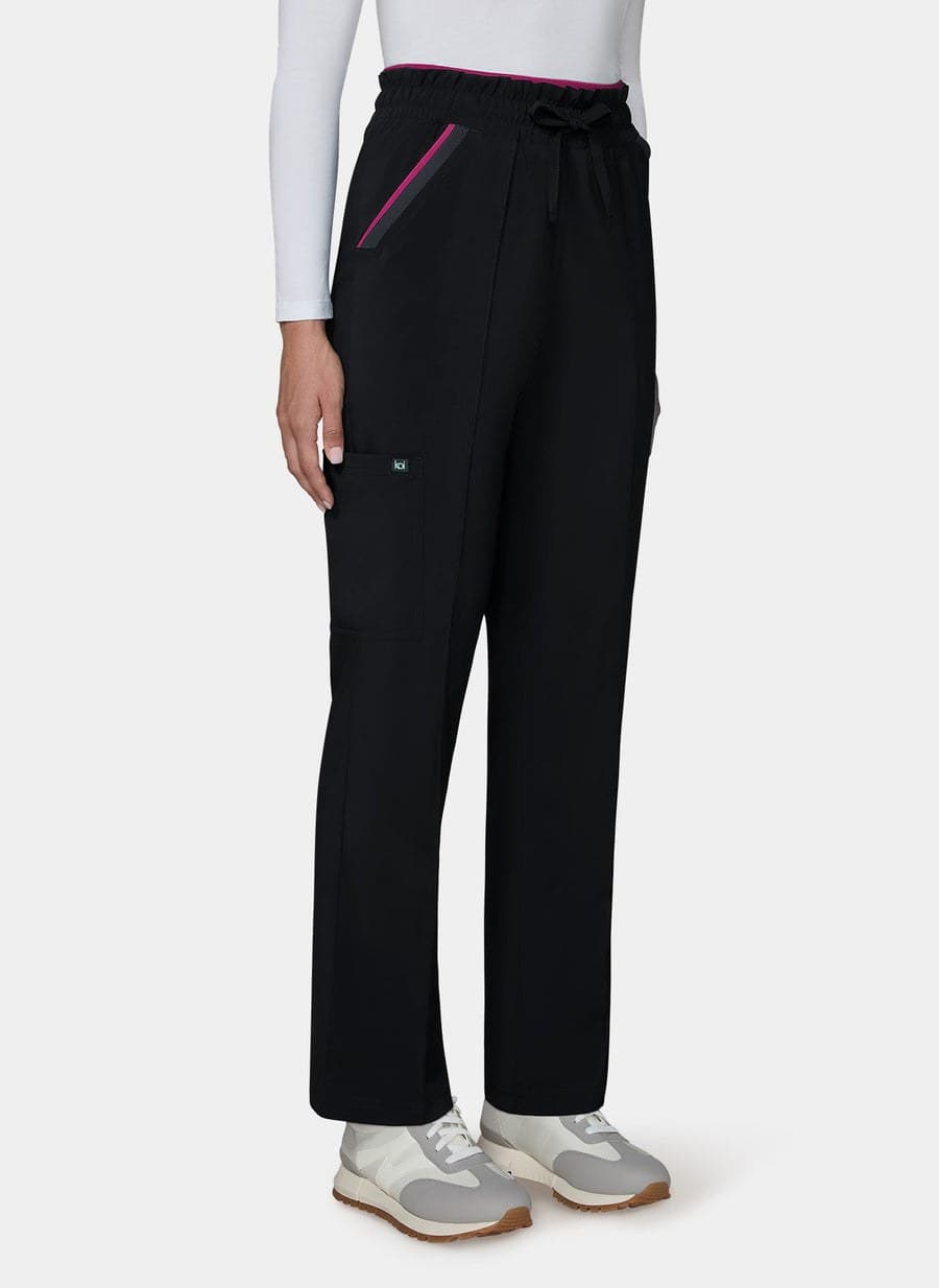 Black scrub trousers