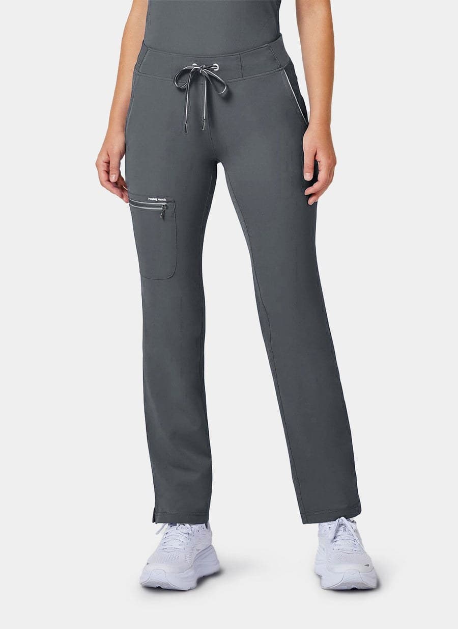 Pewter scrub trousers
