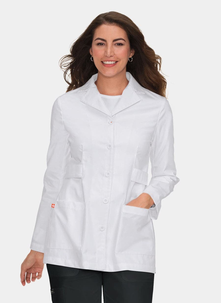 White medical lab coat