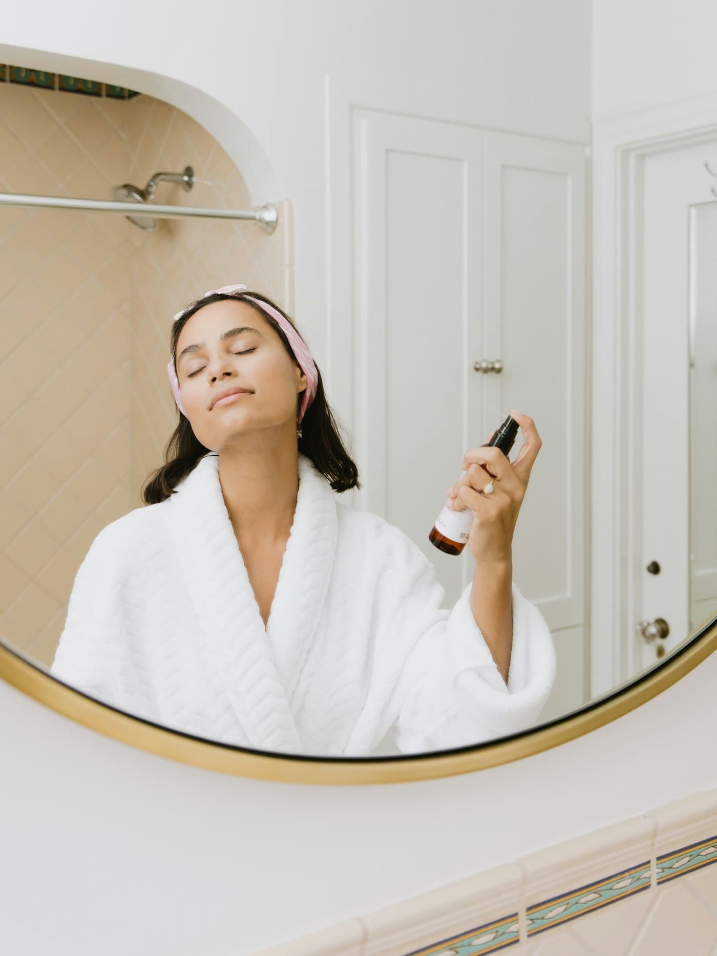 Soft white spa towelling robe