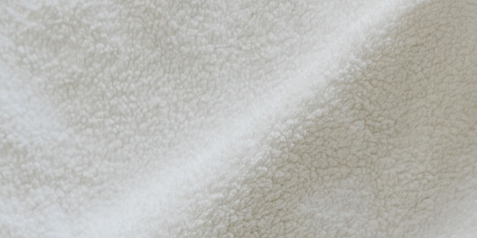 Soft, plush white terry towelling in close detail