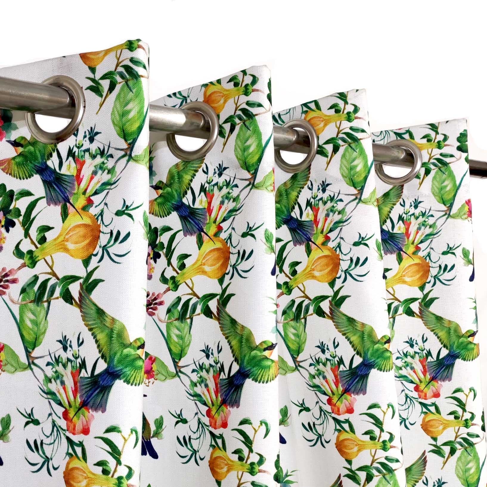 Real Tree digital-printed curtain panel