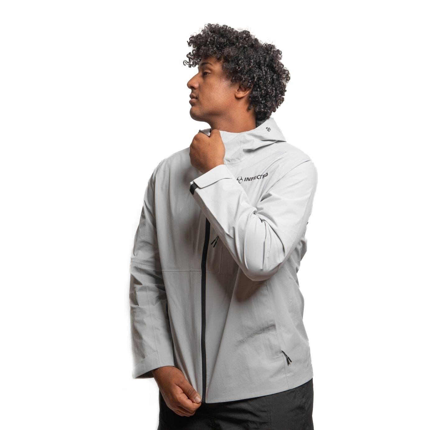 A grey performance sport jacket