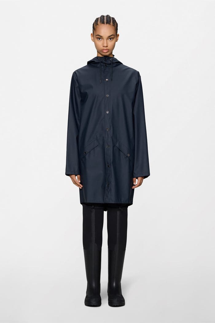 Long rain jacket