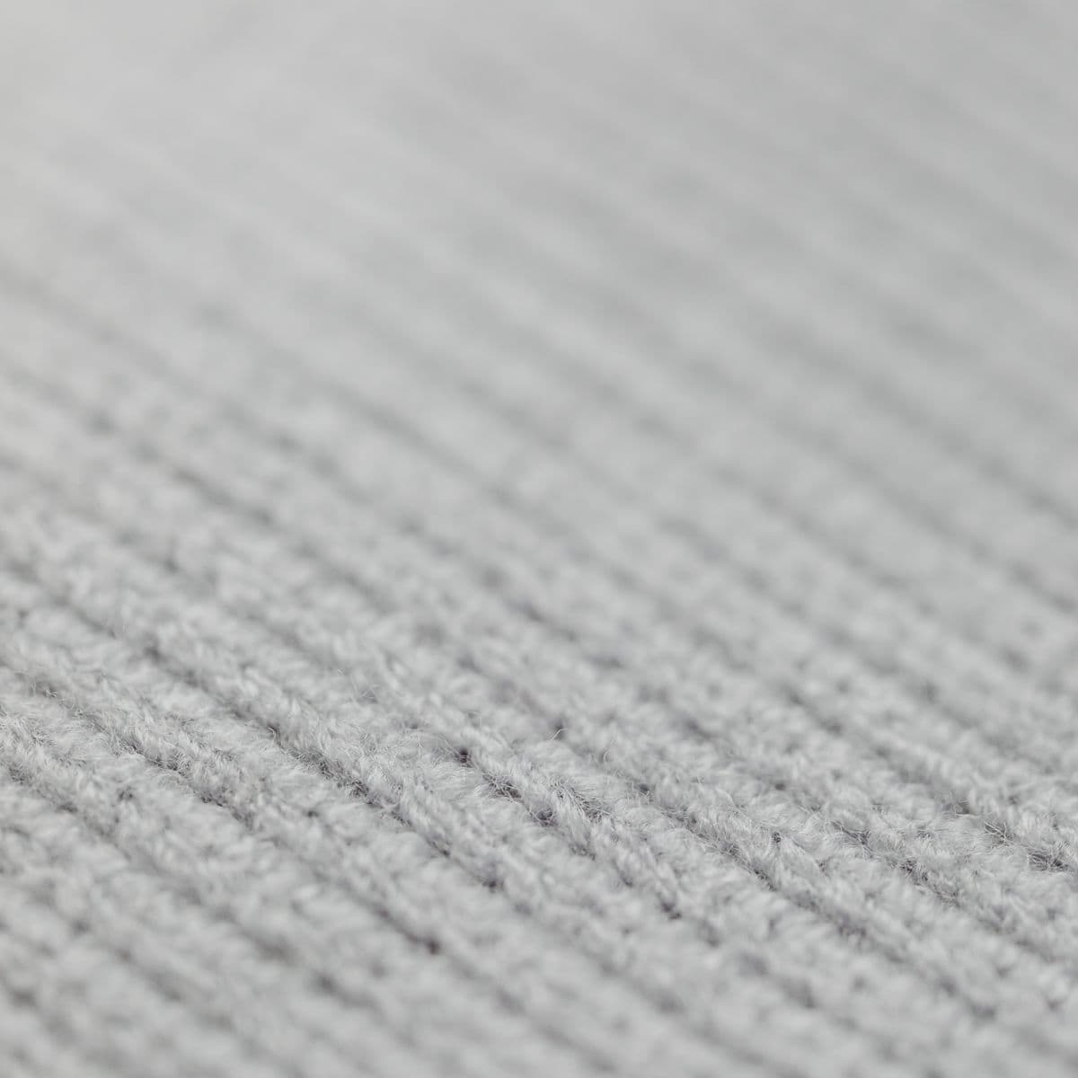 Light grey rib-knit performance fabric
