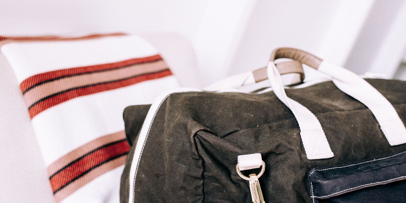 A holdall gym bag