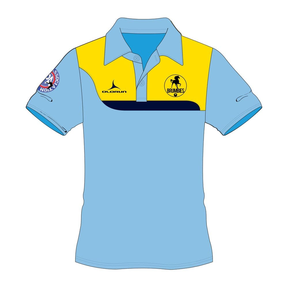 Sublimated team polo shirt