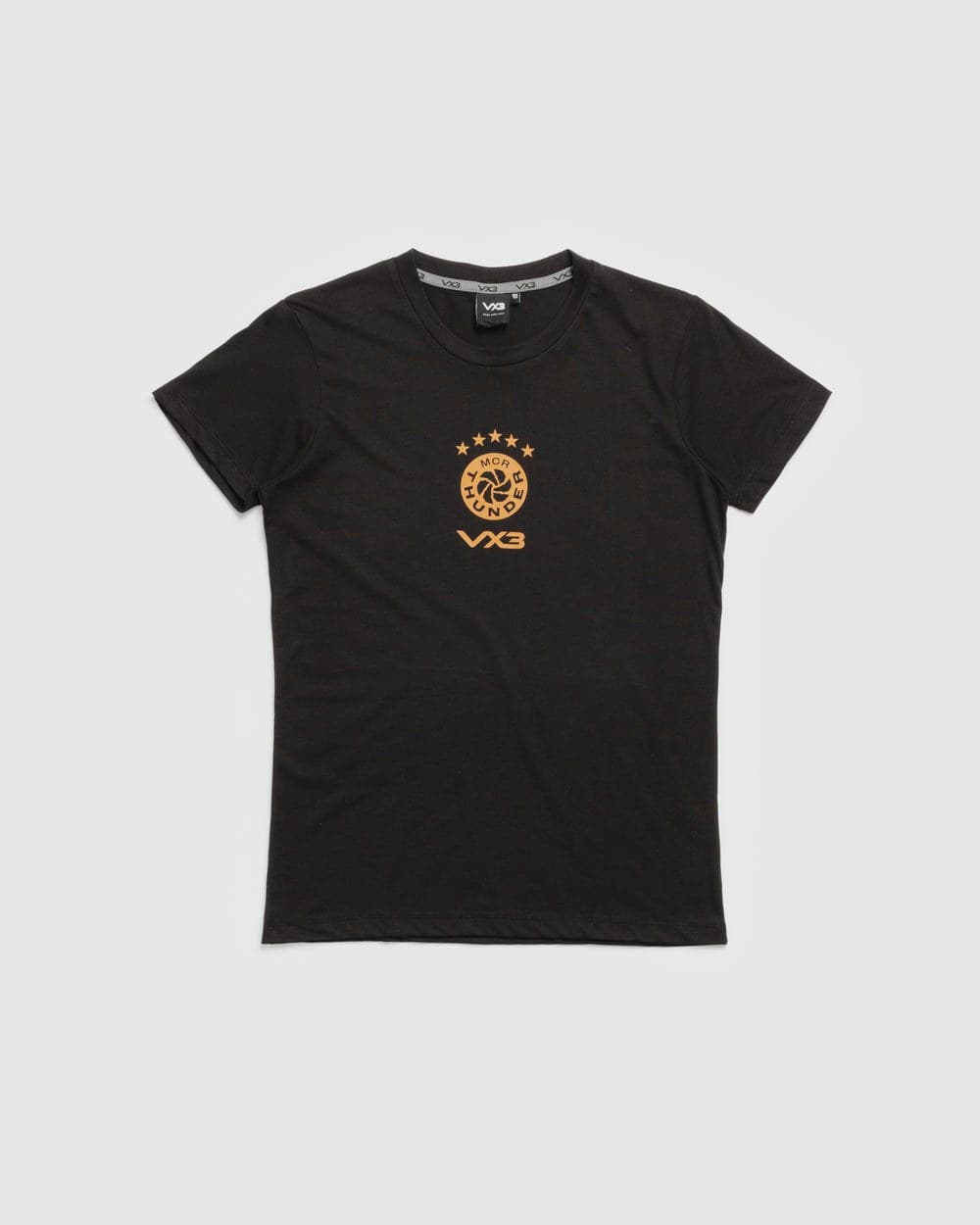 Black sublimated champions team tee