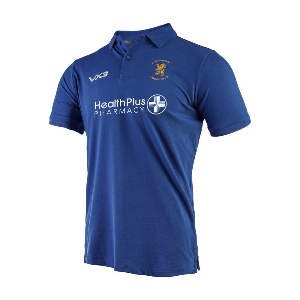 Club cricket polo shirt