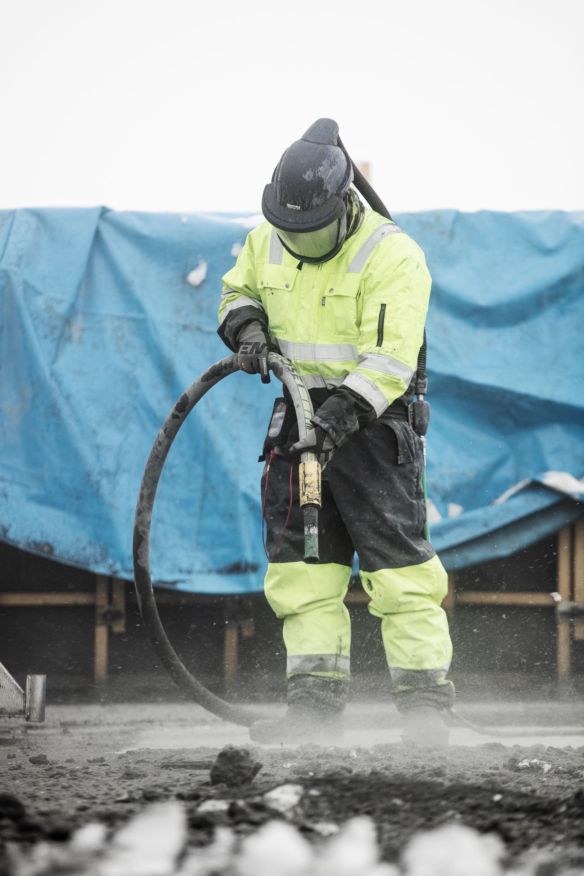 Industrial workwear detail