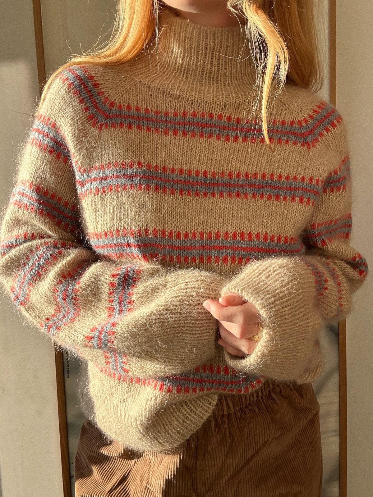 Norma textured knit sweater