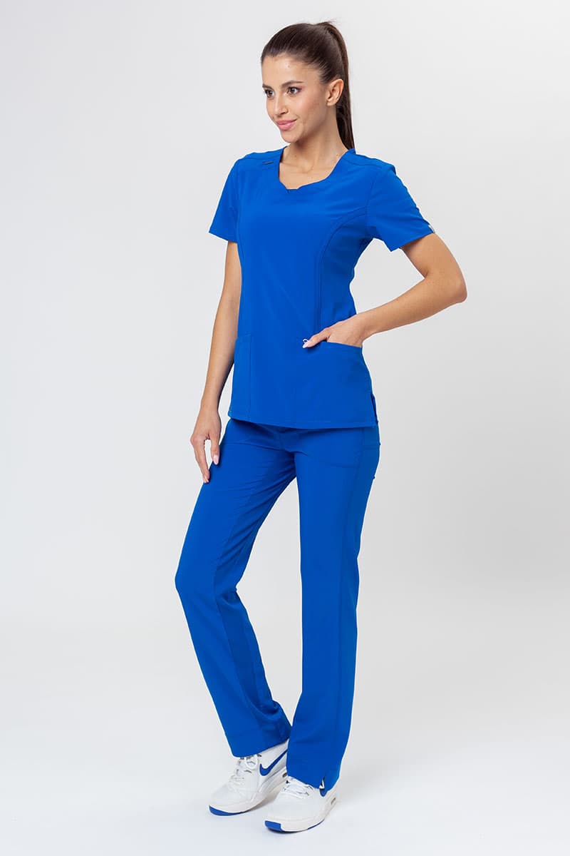 Medical scrub set on model
