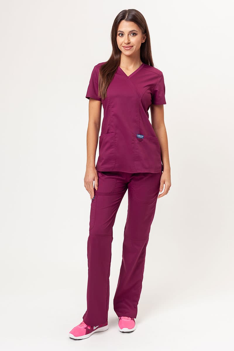 Medical scrub set on model