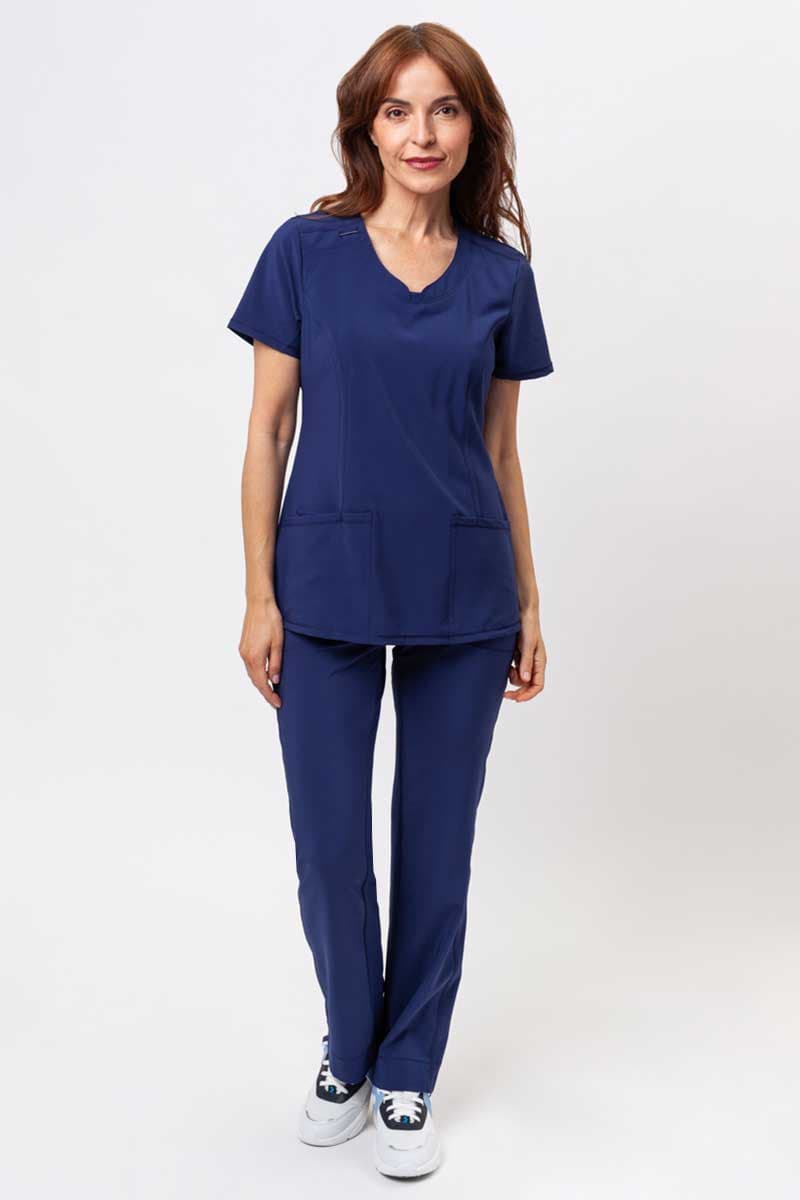 Medical scrub set on model