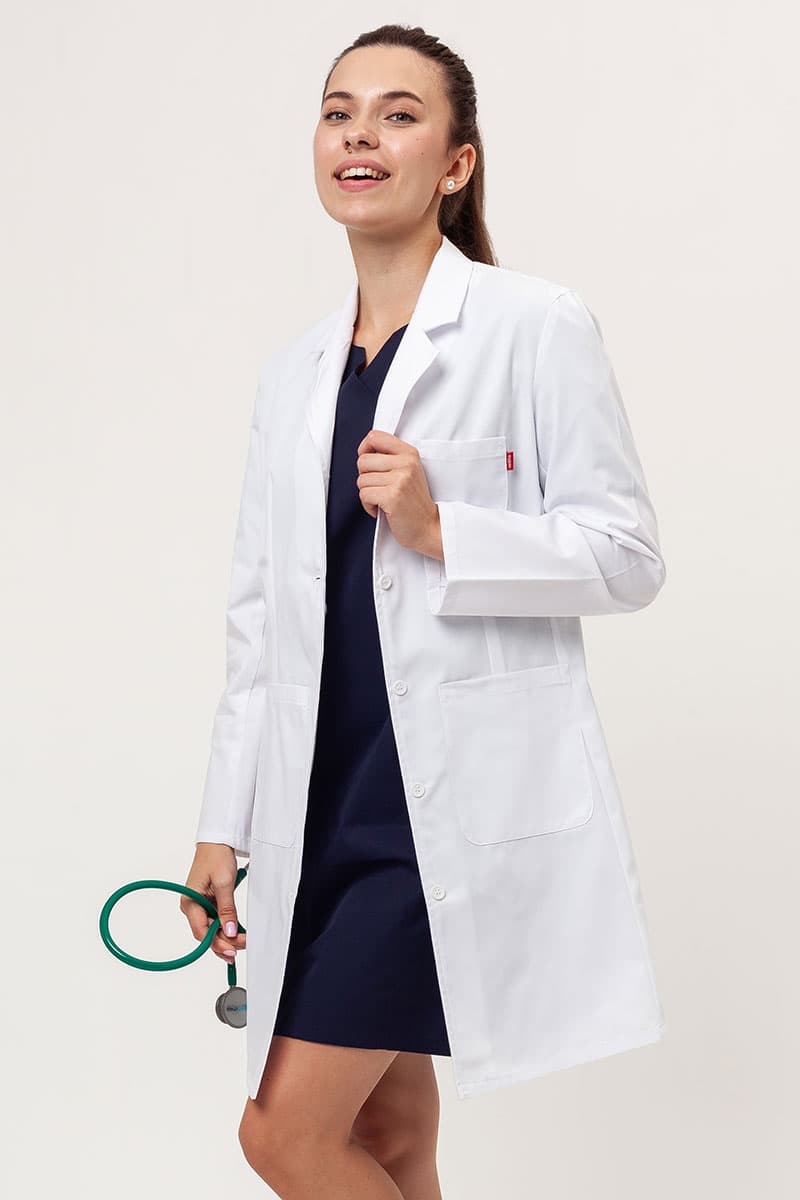 Medical lab coat on model