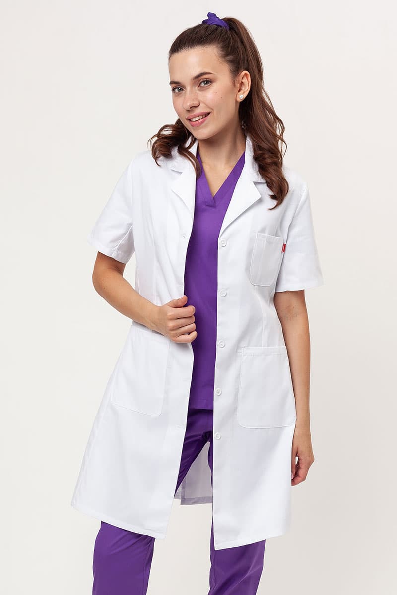 Medical lab coat on model