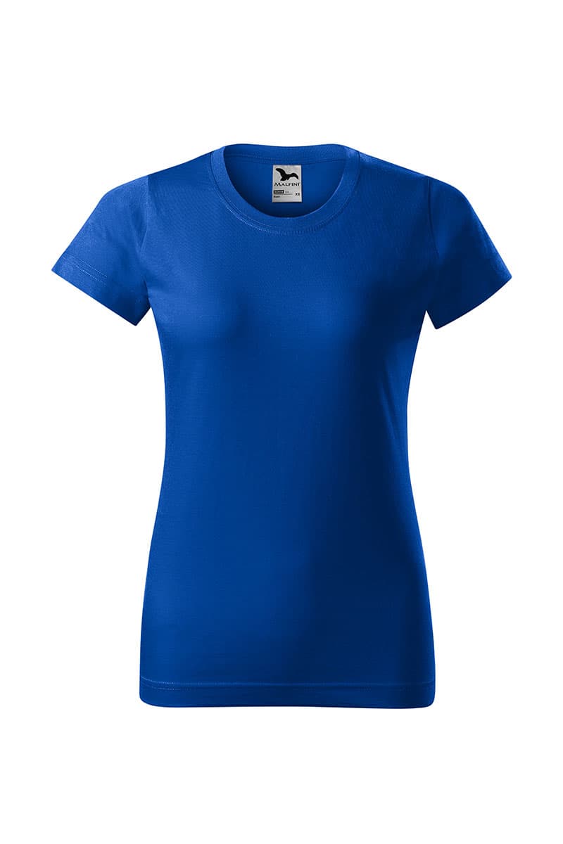 Royal blue cotton work t-shirt